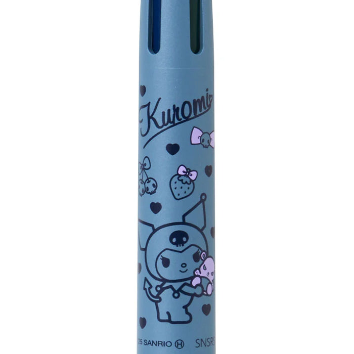 Japan Sanrio - Kuromi Dr. Grip 4+1 Ballpoint Pen and Mechanical Pencil