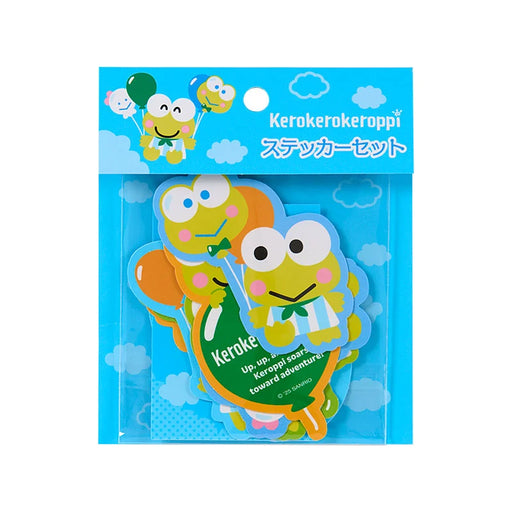 Japan Sanrio - Kero Kero Keroppi Stickers Set (Dreaming balloon)