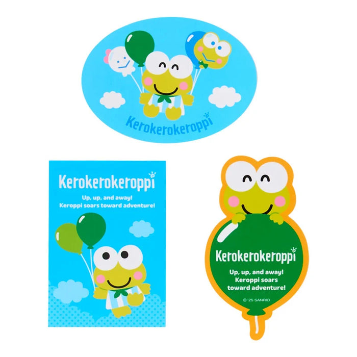 Japan Sanrio - Kero Kero Keroppi Stickers Set (Dreaming balloon)