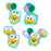 Japan Sanrio - Kero Kero Keroppi Stickers Set (Dreaming balloon)