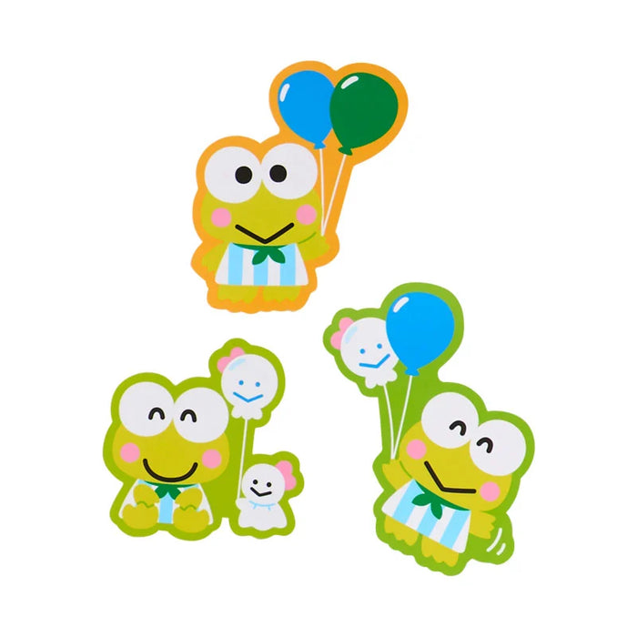 Japan Sanrio - Kero Kero Keroppi Stickers Set (Dreaming balloon)