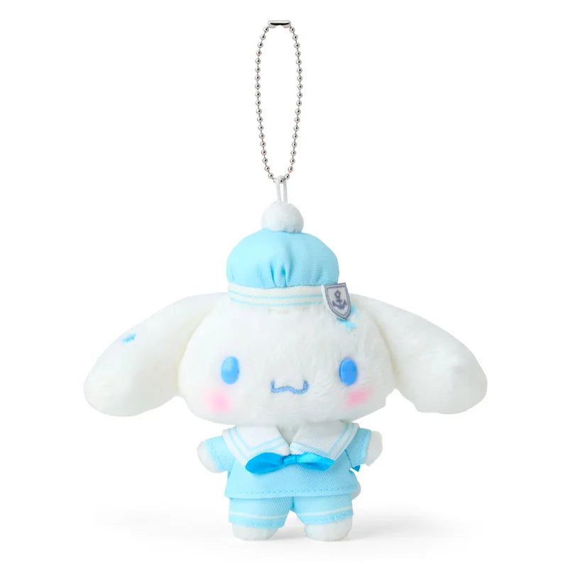 Japan Sanrio - Cinnamoroll Plush Keychain (Sailor Collar)