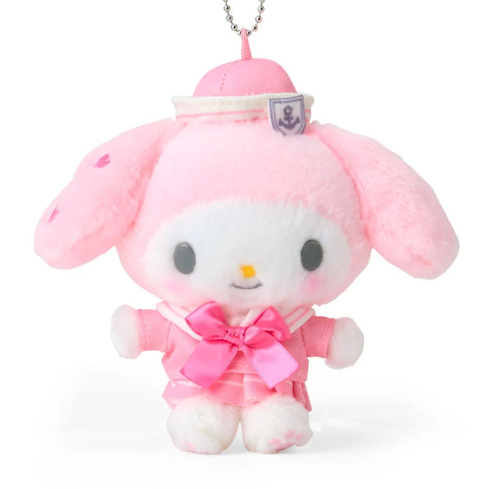 Japan Sanrio - My Melody Plush Keychain (Sailor Collar)