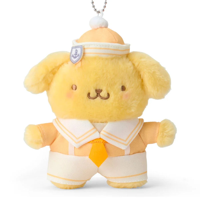 Japan Sanrio - Pompompurin Plush Keychain (Sailor Collar)