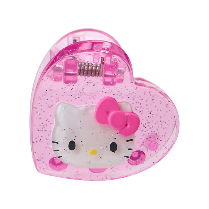 Japan Sanrio - Hello Kitty Set of 4 Mini Hair Clips (Color: Pink)