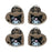 Japan Sanrio - Kuromi Set of 4 Mini Hair Clips