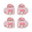 Japan Sanrio - My Melody Set of 4 Mini Hair Clips