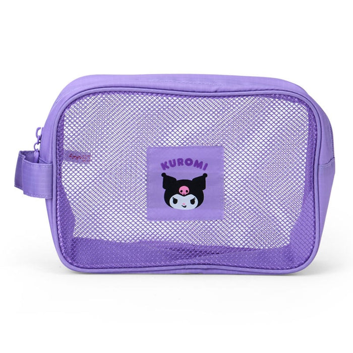 Japan Sanrio - Kuromi Travel Pouch Set of 2