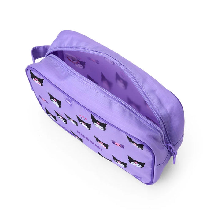 Japan Sanrio - Kuromi Travel Pouch Set of 2