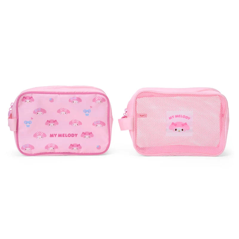Japan Sanrio - My Melody Travel Pouch Set of 2