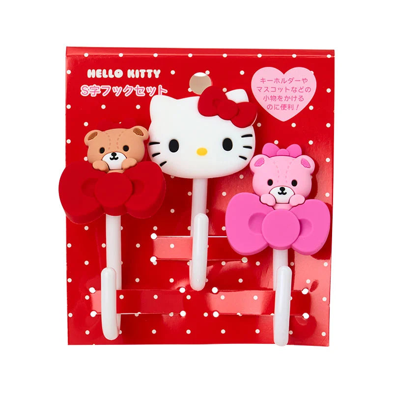 Japan Sanrio - Hello Kitty S-Hook, Set of 3