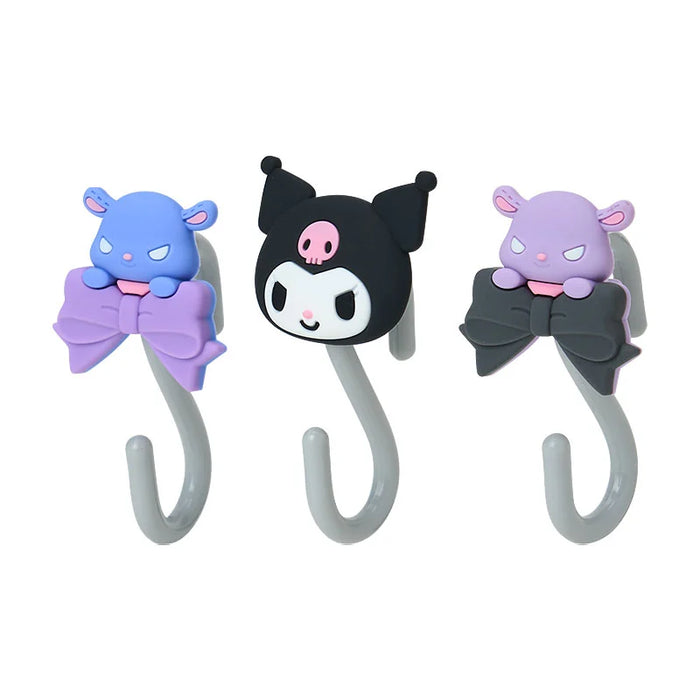 Japan Sanrio - Kuromi S-Hook, Set of 3