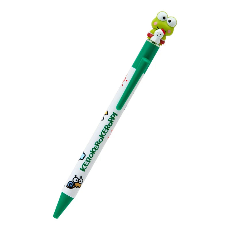 Japan Sanrio - Kerokerokeroppi Ballpoint Pen with Mascot