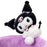 Japan Sanrio - Fluffy Kuromi Small item Case with Mascot (Round)