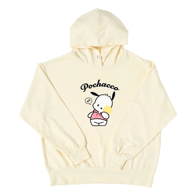 Japan Sanrio - Pochacco Hoodie Pullover for Adults