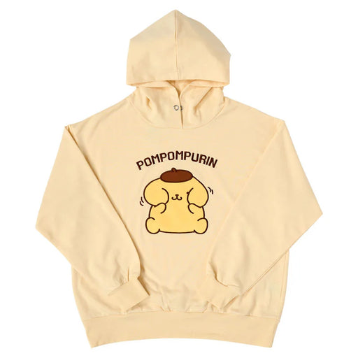 Japan Sanrio - Pompompurin Hoodie Pullover for Adults