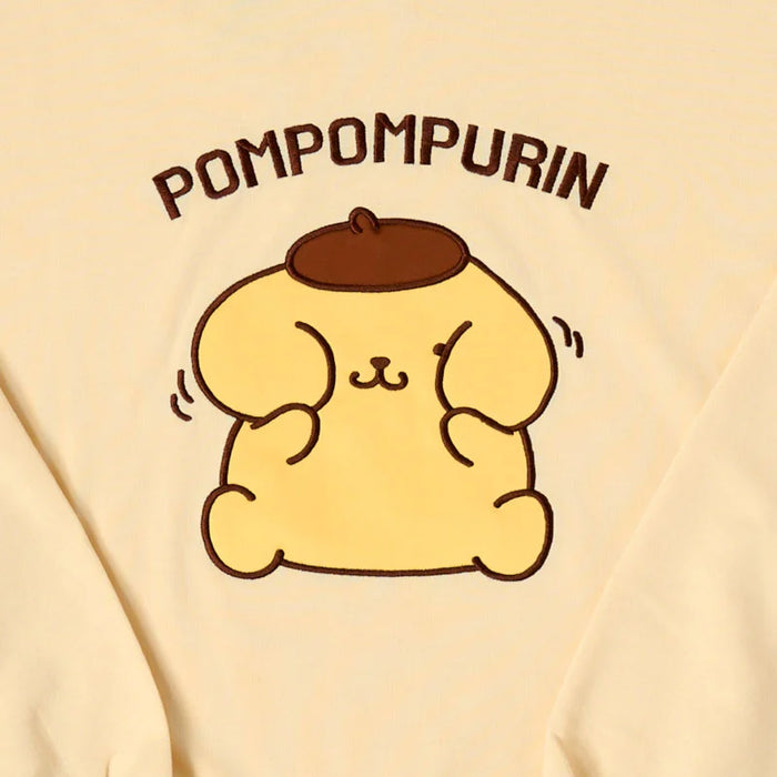 Japan Sanrio - Pompompurin Hoodie Pullover for Adults
