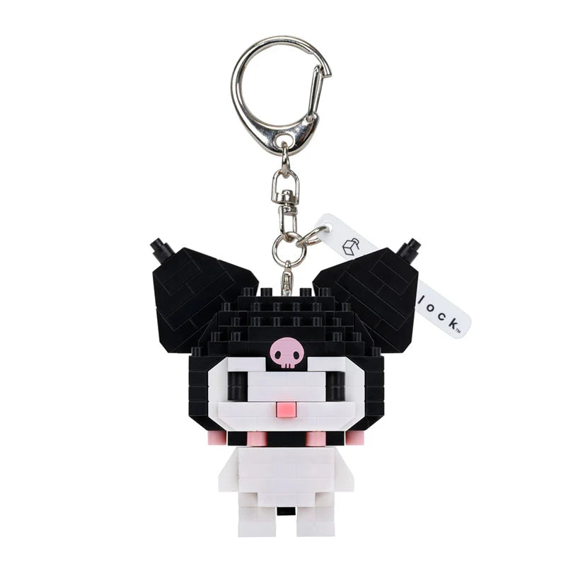 Japan Sanrio - Kuromi Nanoblock Keychain