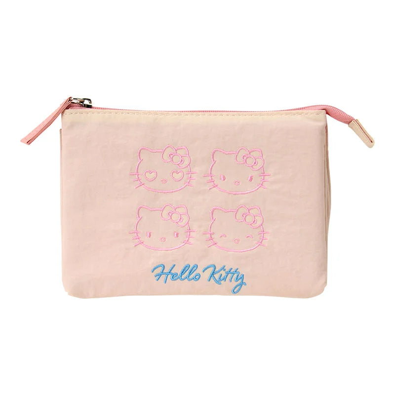 Japan Sanrio - Hello Kitty 3-Pocket Pouch (Face)