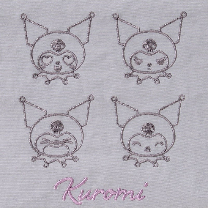 Japan Sanrio - Kuromi 3-Pocket Pouch (Face)