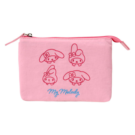 Japan Sanrio - My Melody 3-Pocket Pouch (Face)