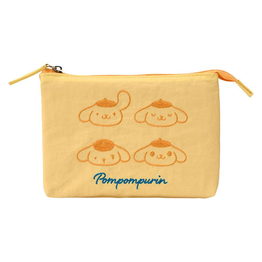 Japan Sanrio - Pompompurin 3-Pocket Pouch (Face)