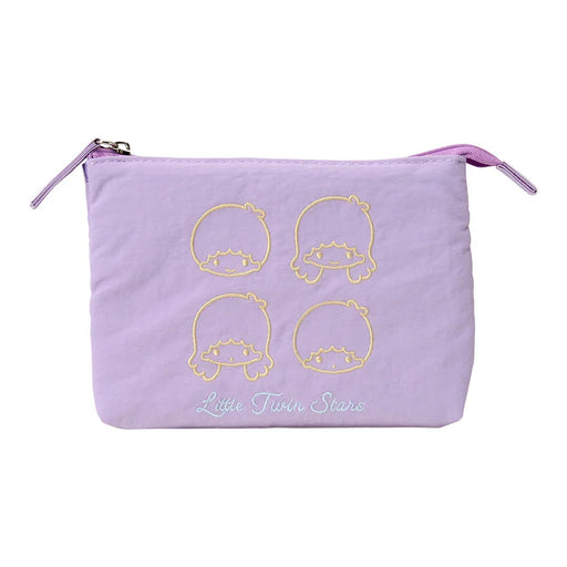 Japan Sanrio - Little Twin Stars 3-Pocket Pouch (Face)