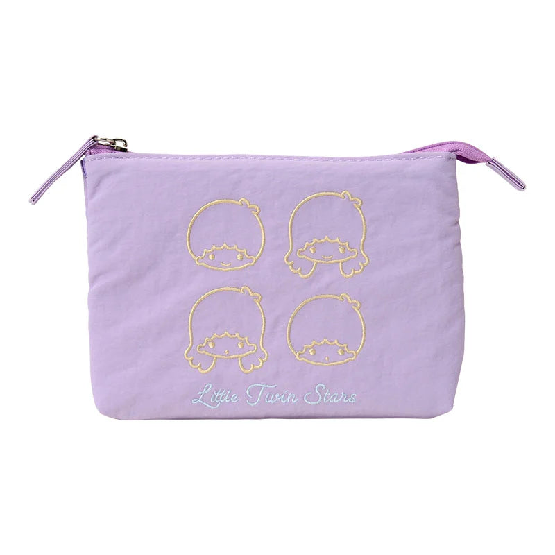 Japan Sanrio - Little Twin Stars 3-Pocket Pouch (Face)