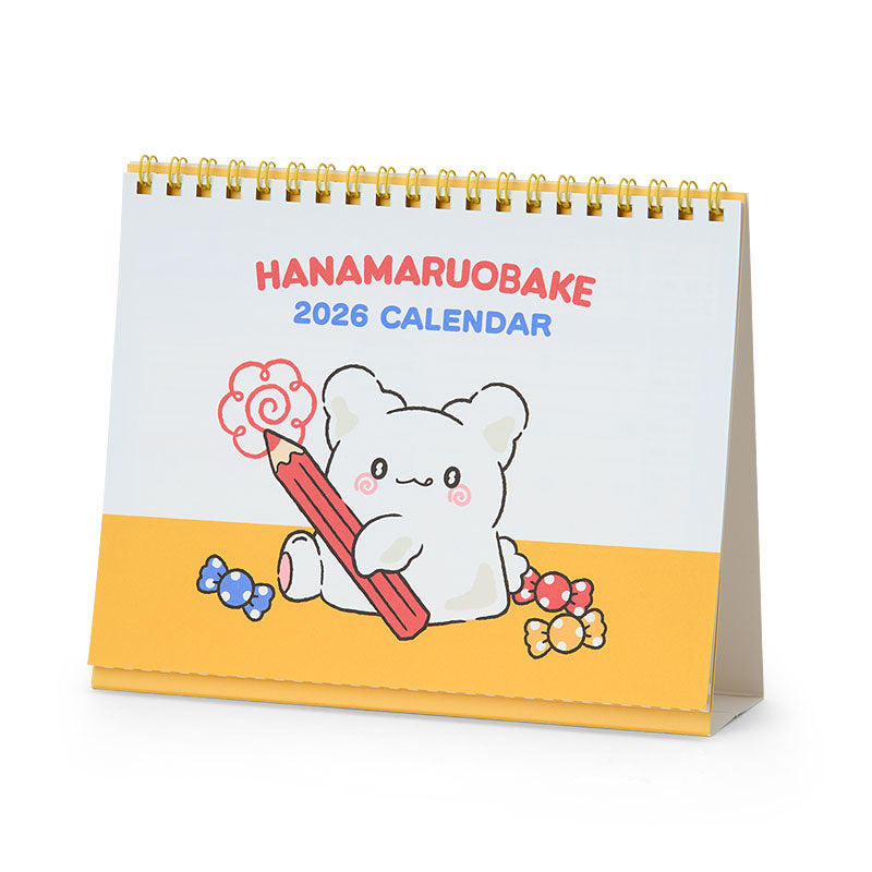 Japan Sanrio - Calendar & Planner 2026 x Hanamaruobake Ring Calendar 2026