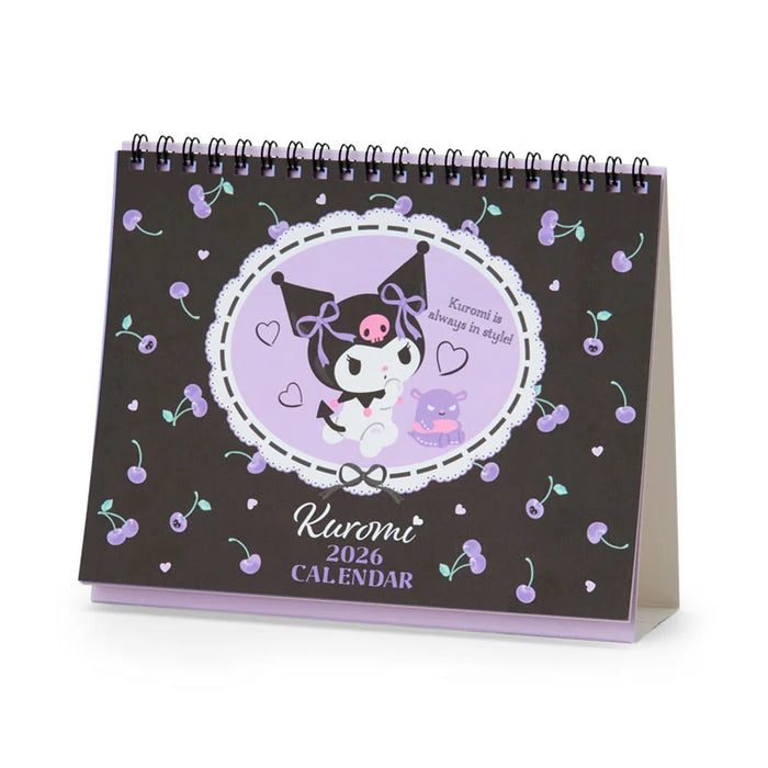 Japan Sanrio - Calendar & Planner 2026 x Kuromi Ring Calendar 2026