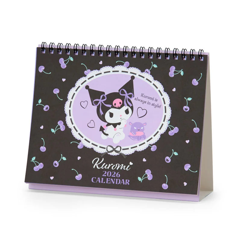 Japan Sanrio - Calendar & Planner 2026 x Kuromi Ring Calendar 2026
