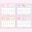 Japan Sanrio - Calendar & Planner 2026 x My Melody Ring Calendar 2026