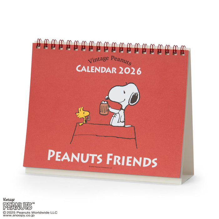Japan Sanrio - Calendar & Planner 2026 x Snoopy Ring Calendar 2026