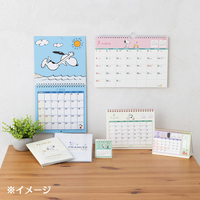 Japan Sanrio - Calendar & Planner 2026 x Snoopy Wall Calendar M 2026