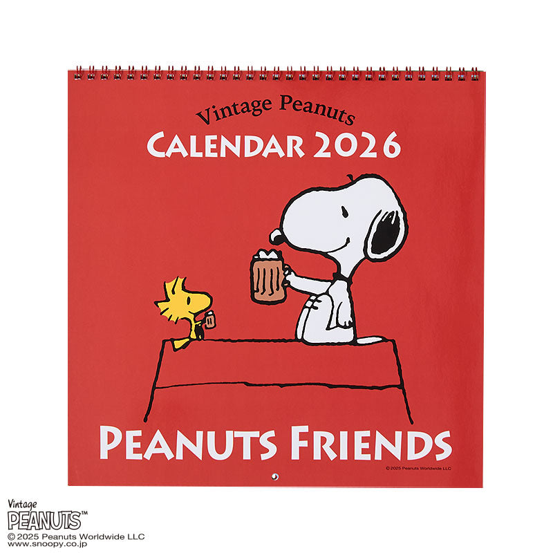 Japan Sanrio - Calendar & Planner 2026 x Snoopy Wall Calendar L 2026