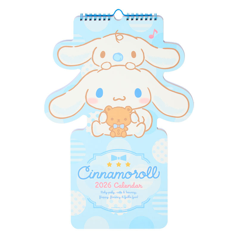 Japan Sanrio - Calendar & Planner 2026 x Cinnamoroll Die-cut Calendar 2026