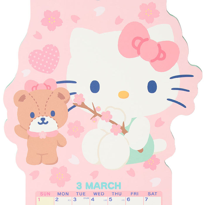 Japan Sanrio - Calendar & Planner 2026 x Hello Kitty Die-cut Calendar 2026