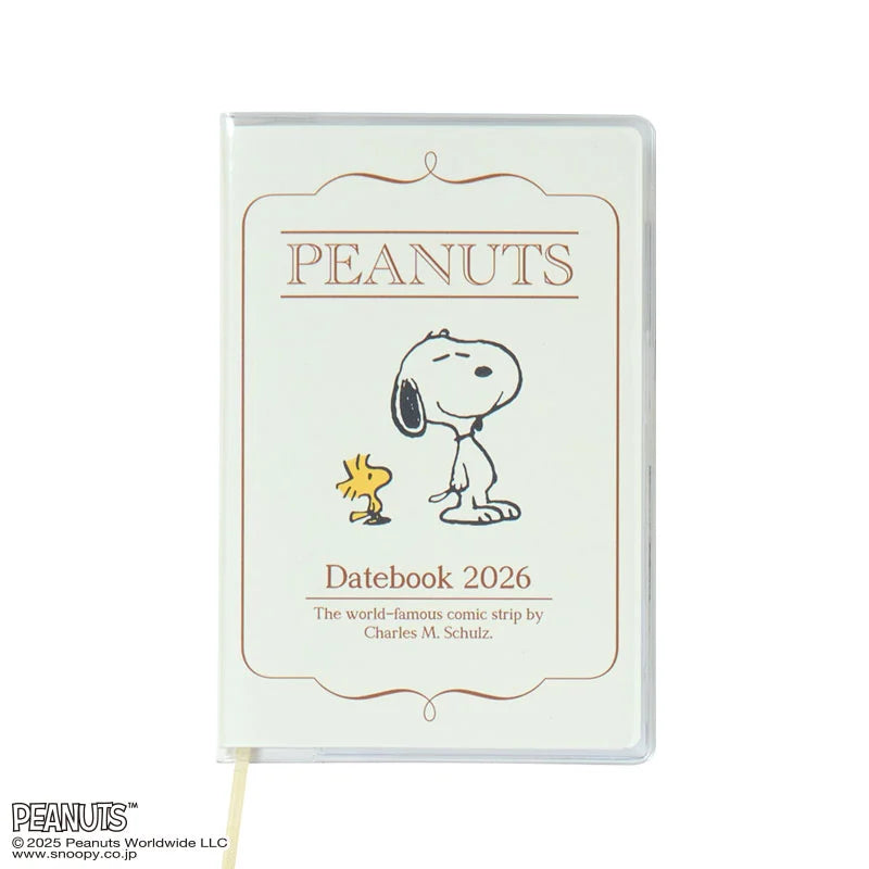 Japan Sanrio - Calendar & Planner 2026 x Snoopy Pocket Datebook 2026