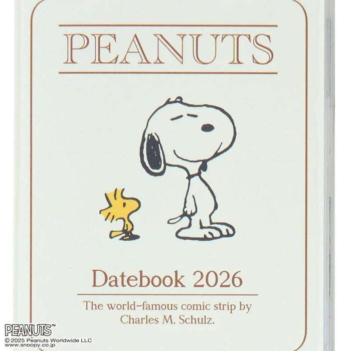Japan Sanrio - Calendar & Planner 2026 x Snoopy Pocket Datebook 2026