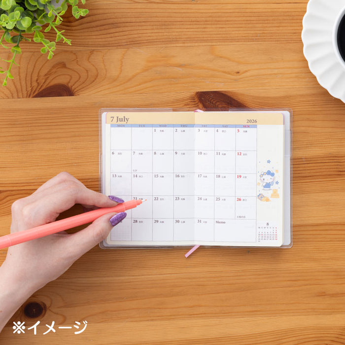 Japan Sanrio - Calendar & Planner 2026 x Snoopy Pocket Datebook 2026