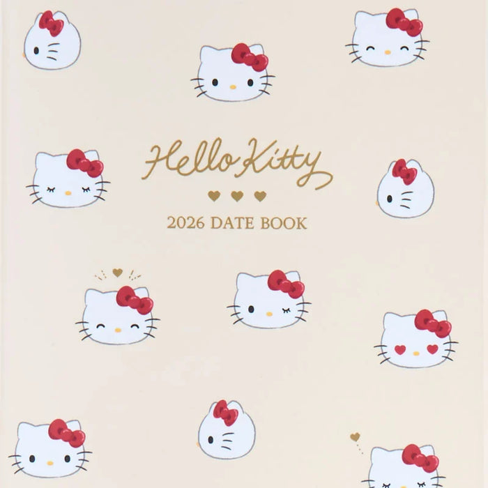 Japan Sanrio - Calendar & Planner 2026 x Hello Kitty B6 Datebook 2026
