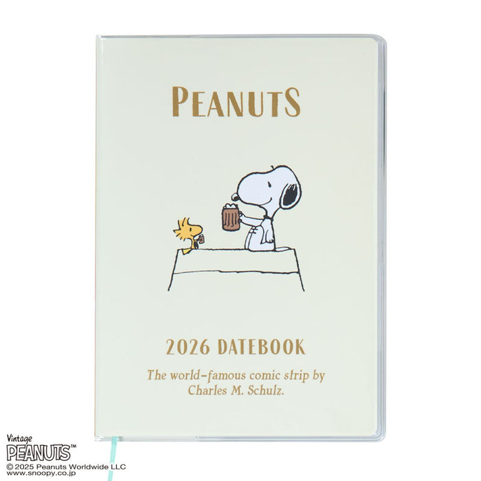 Japan Sanrio - Calendar & Planner 2026 x Snoopy B6 Datebook 2026