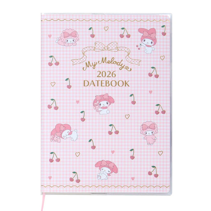 Japan Sanrio - Calendar & Planner 2026 x My Melody A5 Datebook 2026