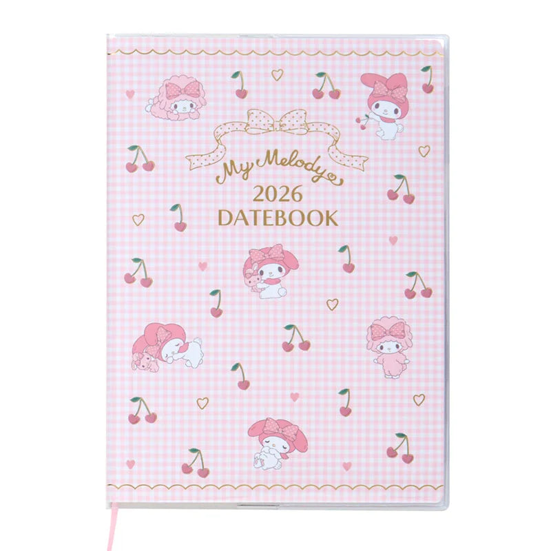 Japan Sanrio - Calendar & Planner 2026 x My Melody A5 Datebook 2026