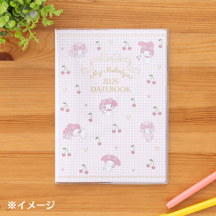 Japan Sanrio - Calendar & Planner 2026 x My Melody A5 Datebook 2026