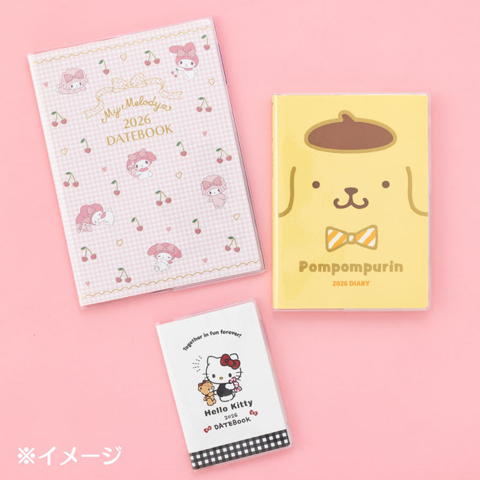 Japan Sanrio - Calendar & Planner 2026 x My Melody A5 Datebook 2026