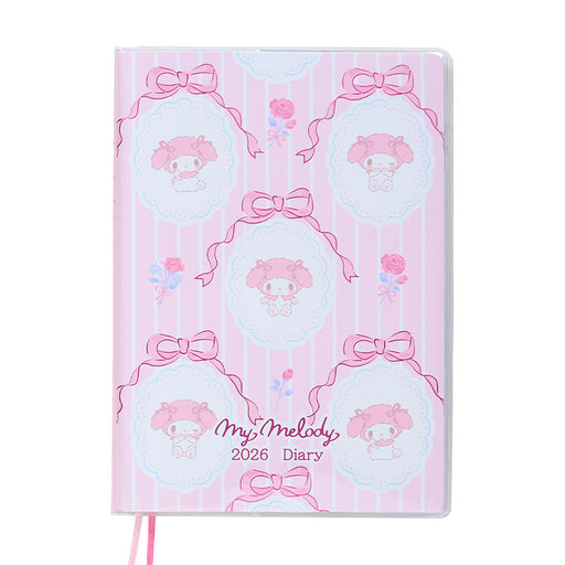 Japan Sanrio - Calendar & Planner 2026 x My Melody B6 Diary (Horizontal Ruled Type) 2026