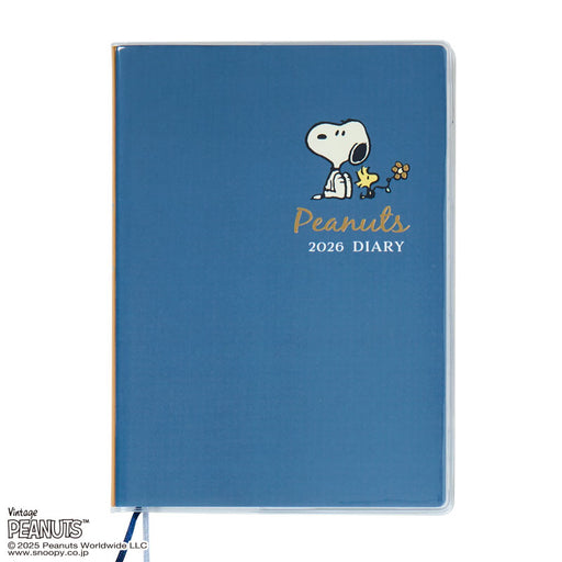 Japan Sanrio - Calendar & Planner 2026 x Snoopy B6 Diary (Horizontal Ruled Type) 2026