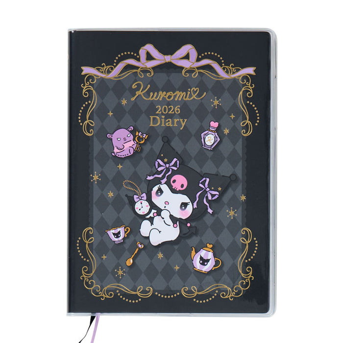 Japan Sanrio - Calendar & Planner 2026 x Kuromi B6 Diary (Block Type) 2026
