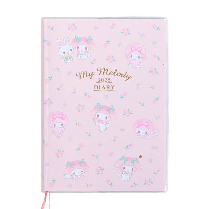 Japan Sanrio - Calendar & Planner 2026 x My Melody B6 Diary (Block